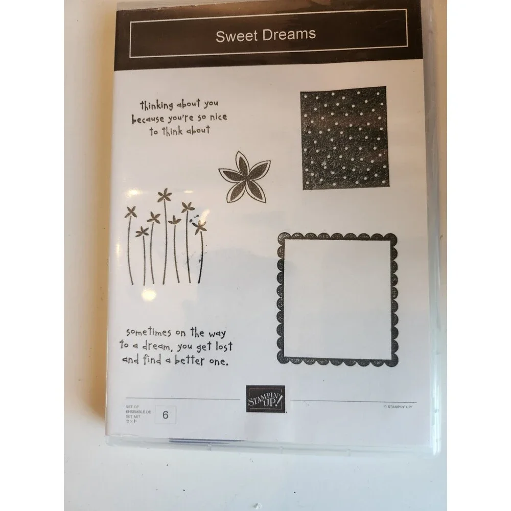INVENTORY REDUCTION SALE. Stampin Up SWEET DREAMS B4